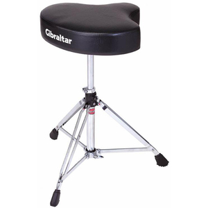 Gibraltar 6600 Series Double Braced Motostyle Drum Throne in Black