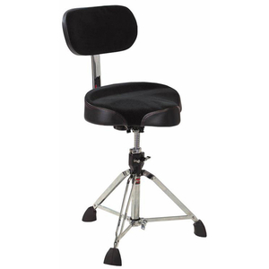 Gibraltar 9600 Series Drum Throne with Oversized Motostyle Seat &amp; Adjustable Backrest