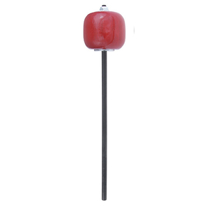 Gibraltar Wood LongshaFT Bass Drum Pedal Beater Red - Pk 1