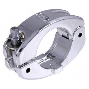 Gibraltar Chrome Series Hinged Memory Lock with Drum Key Adjust - Pk 1 