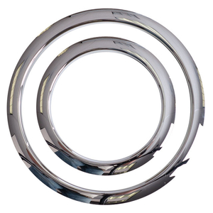 Gibraltar Port Hole Protector 4" Chrome Finish - Pk 1