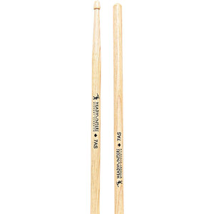 Headhunters Hickory Classic 7AS Drum Sticks with Wood Tip (1-Pair)