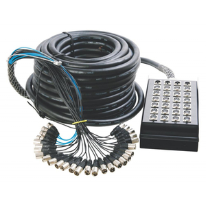 On Stage In-Line Audio Series Stage Snake Box -24 x 4, 100FT