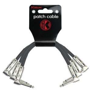 Kirlin KIP3243-1 Patch Cable 1ft RA to RA 3-Pack