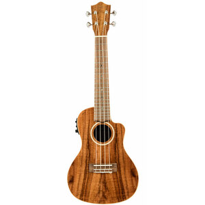 Lanikai Acacia Series All Solid Concert AC/EL Ukulele in Natural Gloss Finish