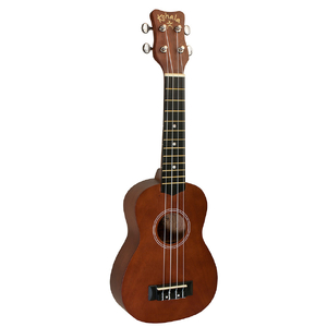 Kohala Akamai Series Soprano Ukulele in Natural Satin Finish with Binding