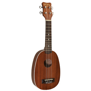 Kohala Akamai Series Pineapple Ukulele in Natural Satin Finish