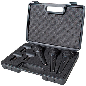 Leem DM-3S Dynamic Vocal &amp; Instrument Mic Kit - 3Pk