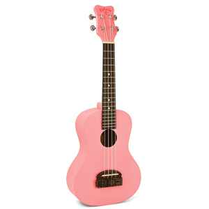 Kohala Series Soprano Ukulele in Pink with Natural Satin Finish