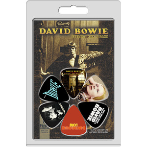 Perris 6-Pack David Bowie Licensed Guitar Picks Pack