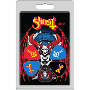 Perris "Ghost" Variety 2 Licensed Guitar Picks (6-Pack)