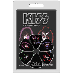 Perris 6-Pack KISS Licensed Guitar Picks Pack