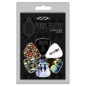Perris "Pink Floyd" Variety 2 Licensed Guitar Picks (6-Pack)