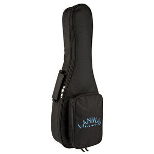 Lanikai Deluxe Soprano Ukulele Gig Bag in Black