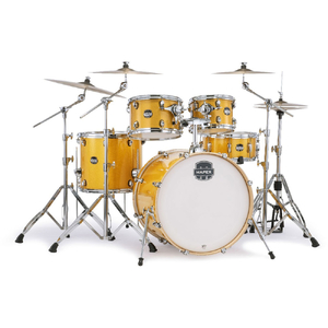 Mapex MA529SFYD Mars Birch Series 5-Pce Drum Kit in Sunflower Sparkle