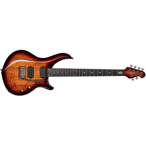Majesty MAJ200X Spalted Maple, Blood Orange Burst