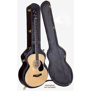 MBT Wooden Acoustic Bass Guitar Case in Black