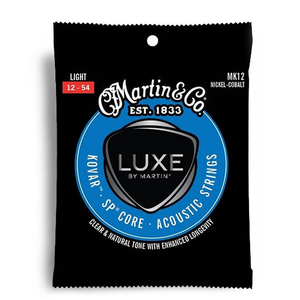 Martin Luxe Series Kovar SP Nickel Cobalt Light Guitar String Set (12-54)