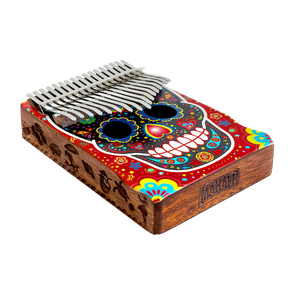MAHALO 17 NOTE SKULL KALIMBA