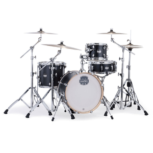 Mapex MM486SKD Mars Maple Series 4-Pce Drum Kit in Matte Black