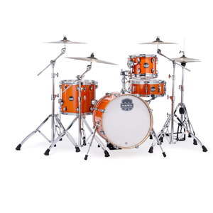 Mapex MM486SOG Mars Maple Series 4-Pce Drum Kit in Glossy Amber