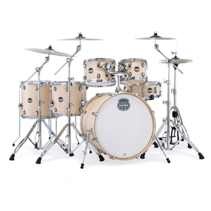 Mapex MM628SFUNW Mars Maple Series 6-Pce Drum Kit in Natural Satin