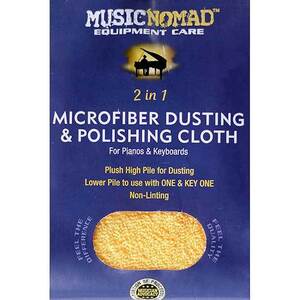 Music Nomad Piano/Keyboard Microfiber Dusting &amp; Polishing Cloth