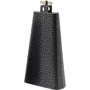 Opus Percussion 8.5" Cowbell with Mount in Black Nickel Finish