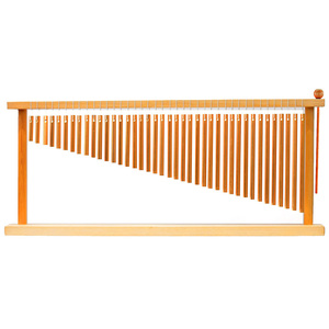 Opus Percussion 40 Bar Chime Set on Wooden Frame Stand with Mallet
