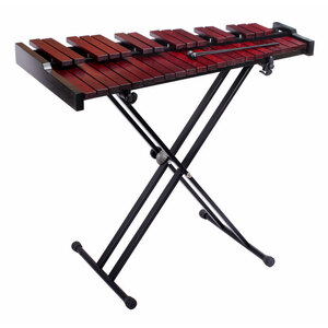 Opus Percussion 37-Note Rosewood Bar Xylophone with Stand &amp; Carry Bag