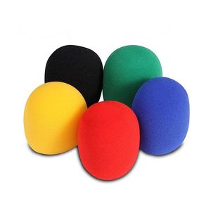 ON STAGE MULTI COLOUR FOAM WINDSCREENS PACK 5