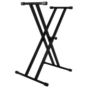 On Stage Classic Double X-Braced Keyboard Stand