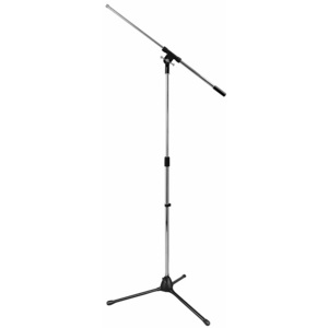 On Stage Boom Mic Stand with 30" Euro Boom in Chrome