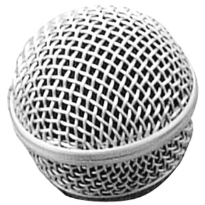 On Stage Steel Mesh Microphone Grill in Steel Gr