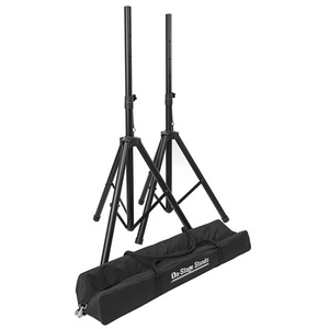 On Stage Compact Speaker Stand Pack with Pair of