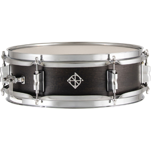 Dixon Little Roomer Series Wood Snare Drum in Black Coal Satin - 12 x 4"