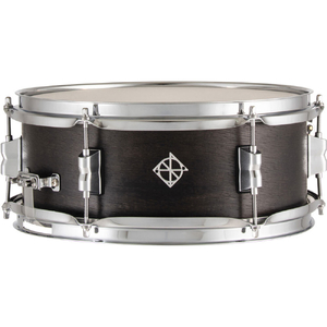 Dixon Little Roomer Series Wood Snare Drum in Black Coal Satin - 12 x 5"