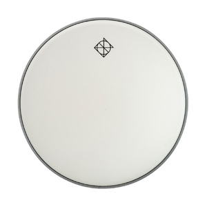 Dixon 16" White Coated Drum Head with Logo (0250mm)