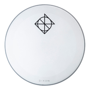 Dixon 20" Bass Drum Head White Coated with Muffler Ring, Resonant Side (0188mm)
