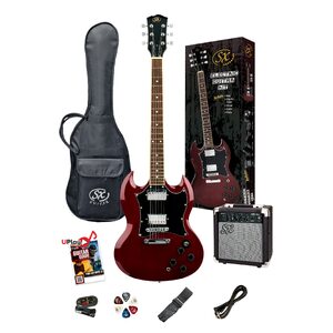SX Electric Guitar &amp; Amplifier Package - 4/4 Size