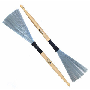 Percussion Plus Wire Drum Brushes with 5A Stick