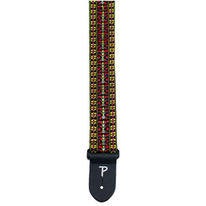 Perris 2" Poly Pro "Hootenanny' Guitar Strap with Leather ends