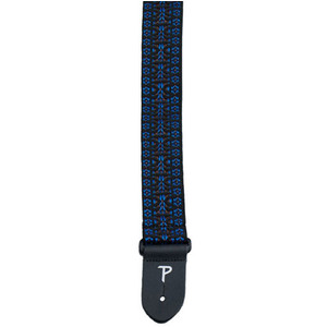 Perris 2" Poly Pro "Hootenanny' Guitar Strap with Leather ends