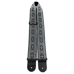 Perris 25" Metallic Jacquard Guitar Strap with Silver Crosses design