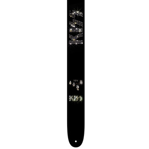 Perris 25" Leather Hi-Res "KISS" Licensed Guitar Strap