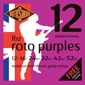 RotoSound R12 Roto Purples Electric String Set 12-52
