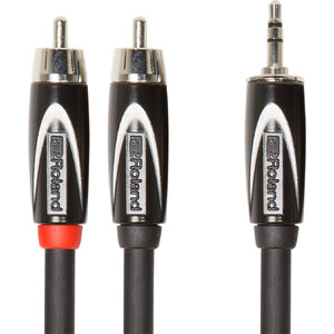 Roland RCC-10-352RV2 Interconnect TRS Mini to 2RCA 10ft