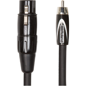 Roland RCC-10-RCXF Interconnect XLRF to RCA 10ft