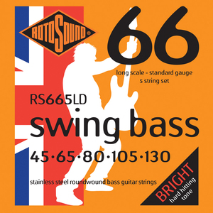 RotoSound RS665LD Swing Bass 66 Long Scale 45 -130 5-String