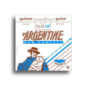Savarez 1610MF Argentine Gypsy Jazz Ball End Guitar String Set (11-46)